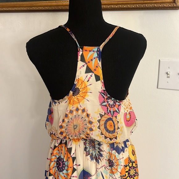 Cals Maxi Lightweight Sheer Flowy Dress , Sz. S. - Picture 7 of 13